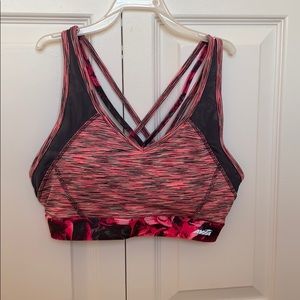 Pink Sports Bra